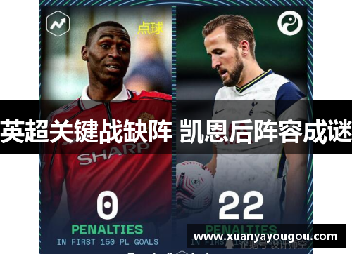 英超关键战缺阵 凯恩后阵容成谜